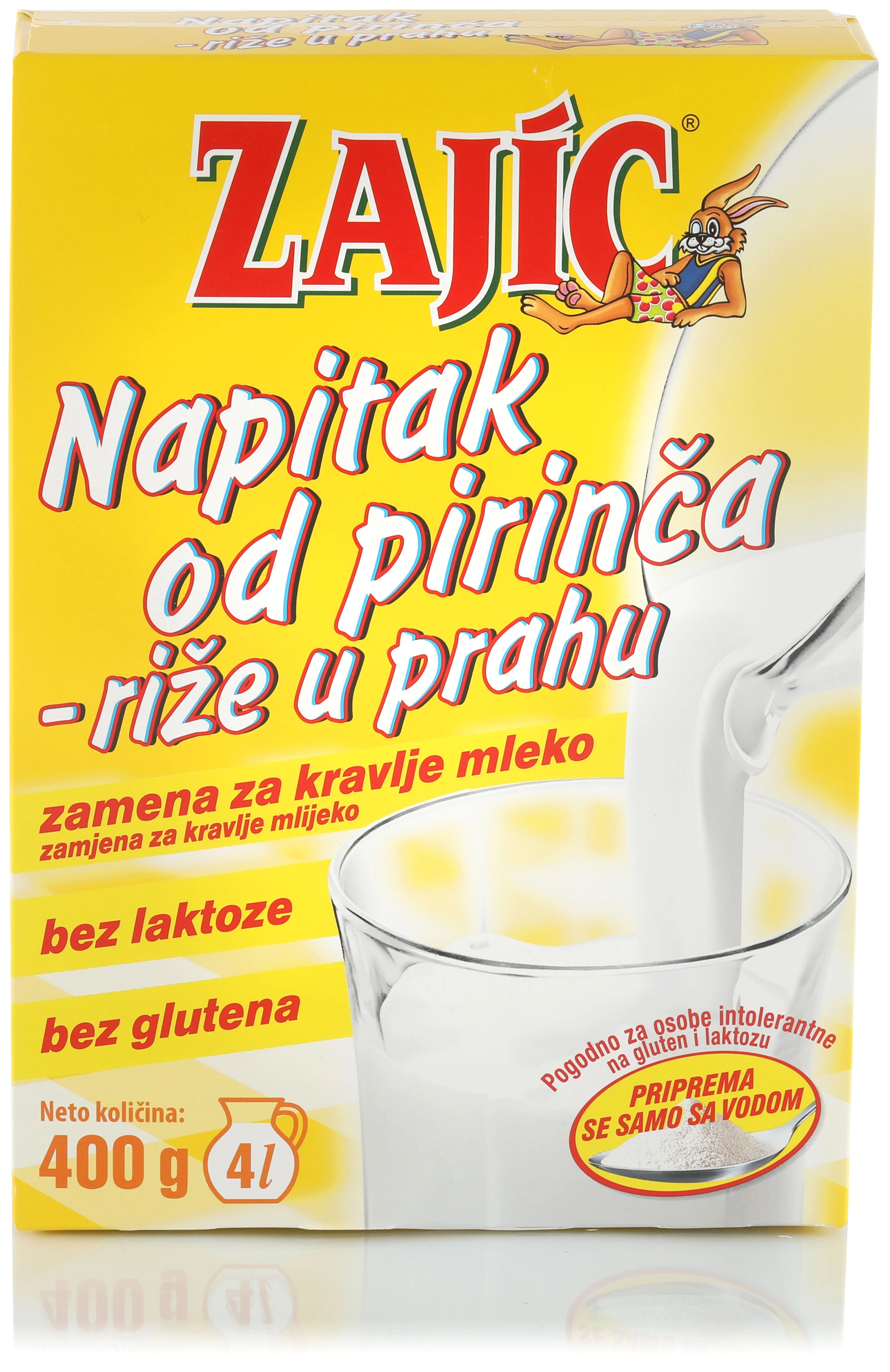 Napitak od pirinča - u prahu 400 g (4l) Zajic